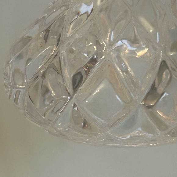 Boxed 1990 Jonal Full Lead Crystal Christmas Kiss Ornament Germany - Picture 3 of 8